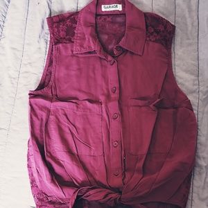 Button up sleeves shirt